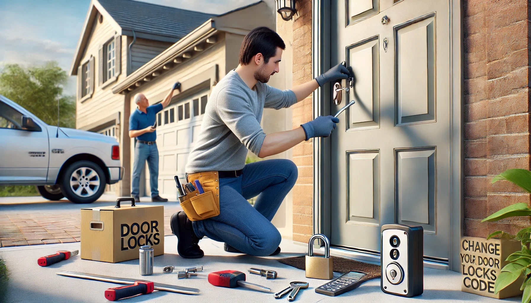 Your Essential Guide to Moving How to Change Your Door Locks and Garage Door Codes